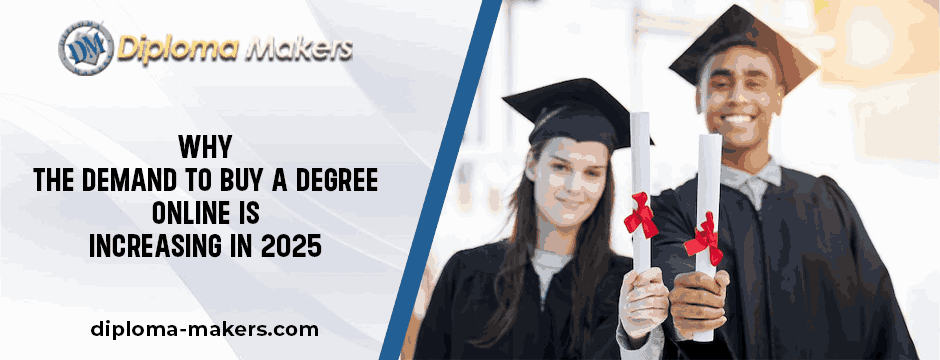 Why the Demand to Buy a Degree Online Is Increasing in 2025