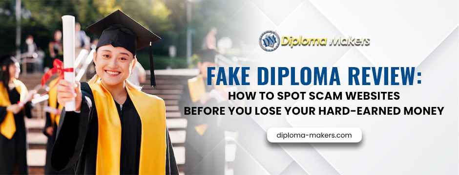 Fake Diploma Review: How to Spot Scam Websites Before You Lose Your Hard-Earned Money