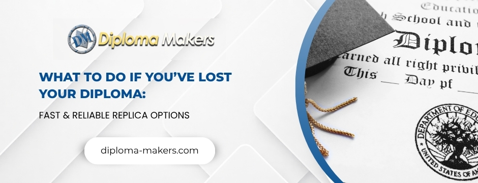 What to Do If You’ve Lost Your Diploma: Fast & Reliable Replica Options