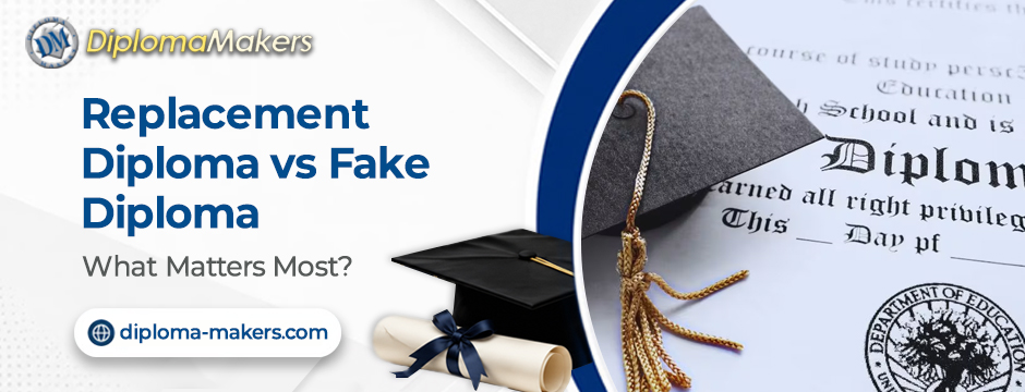 Replacement Diploma vs Fake Diploma : What Matters Most?