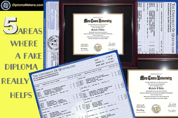 5 areas where a fake diploma REALLY helps