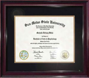 Fake College Diploma