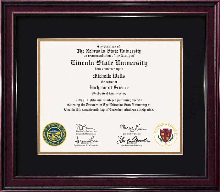Lincoln State University Fake Diploma