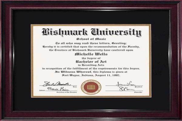 degree certificate