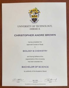Christopher Brown fake diploma